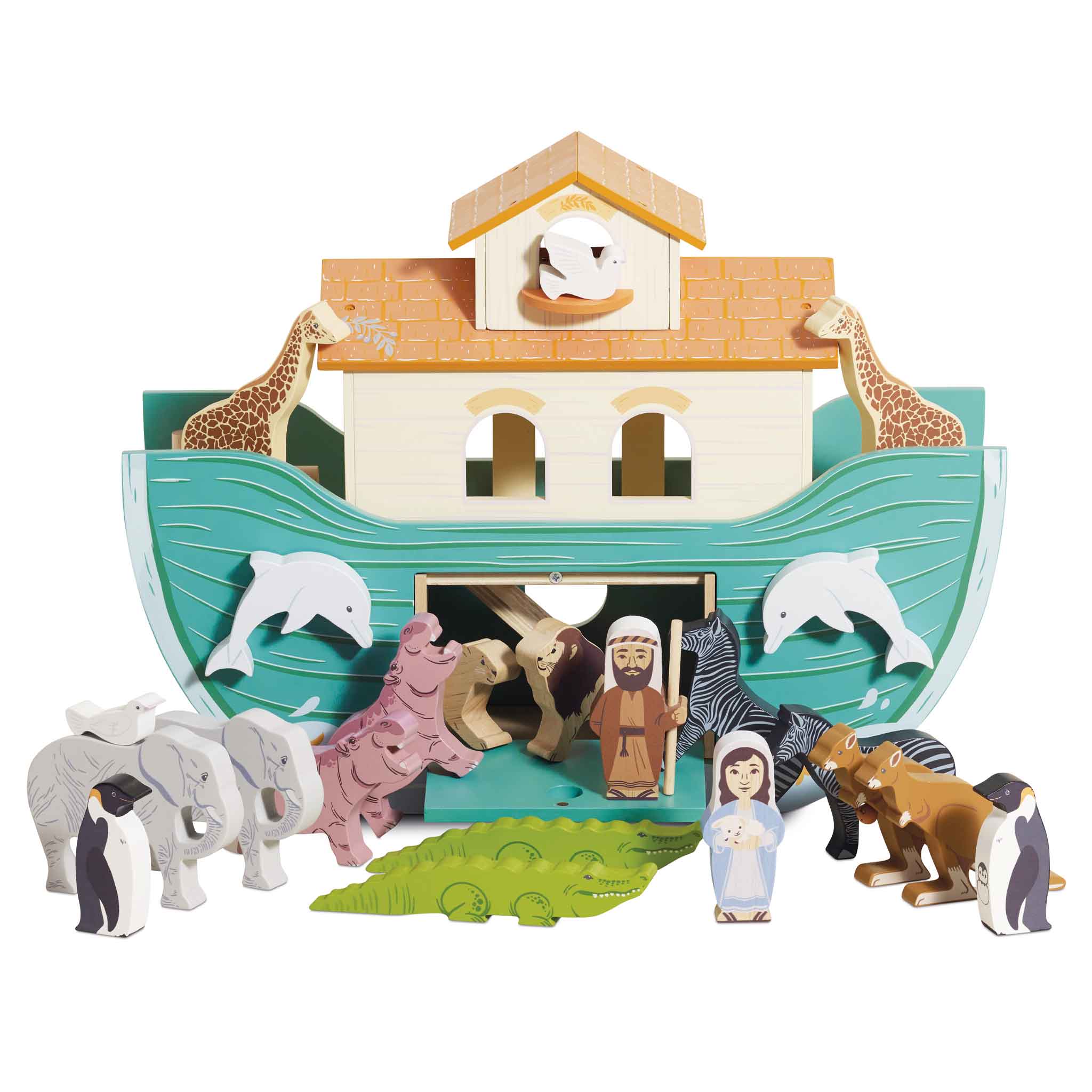 Noah's Great Wooden Ark & Animals – Meri Meri