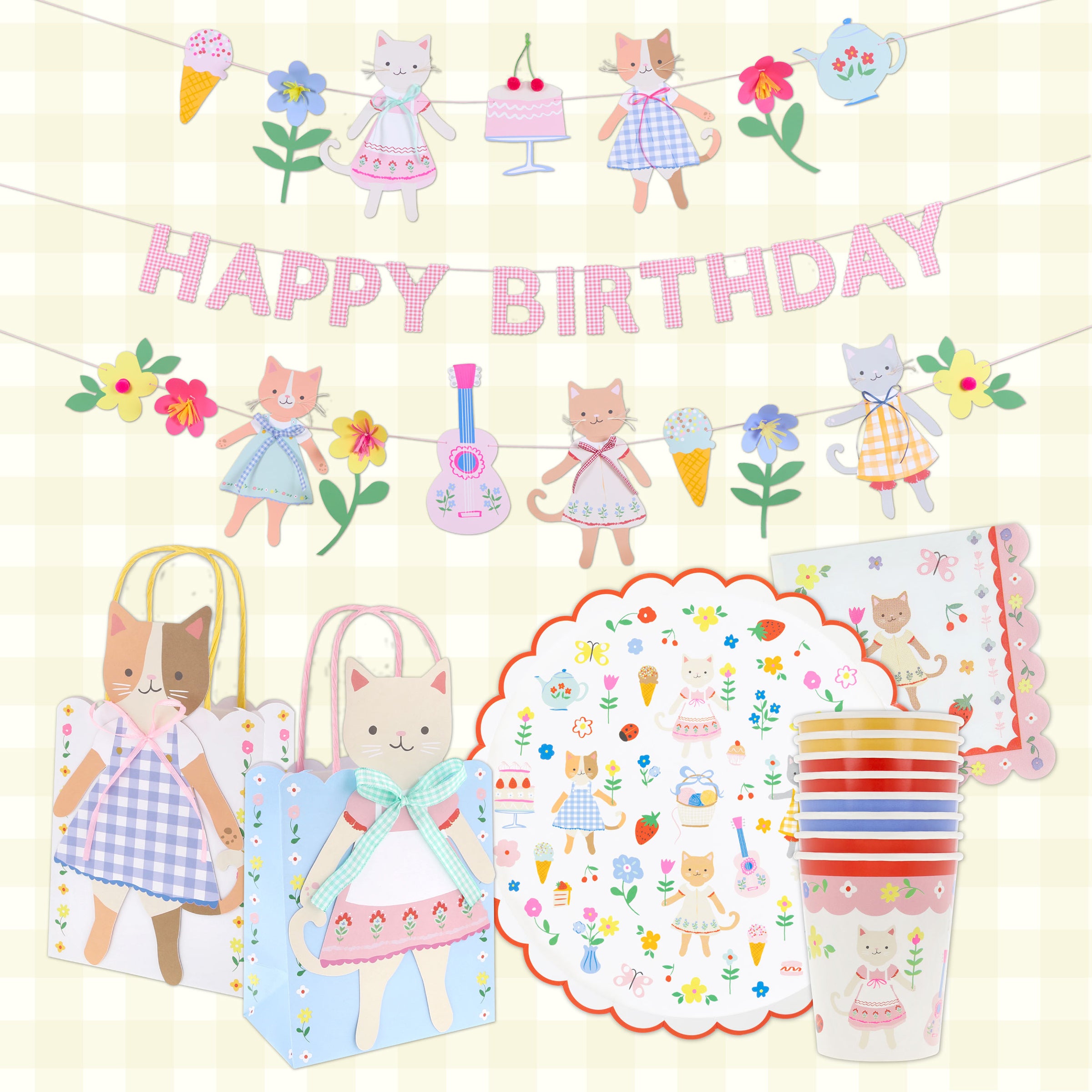 Cat Party Set