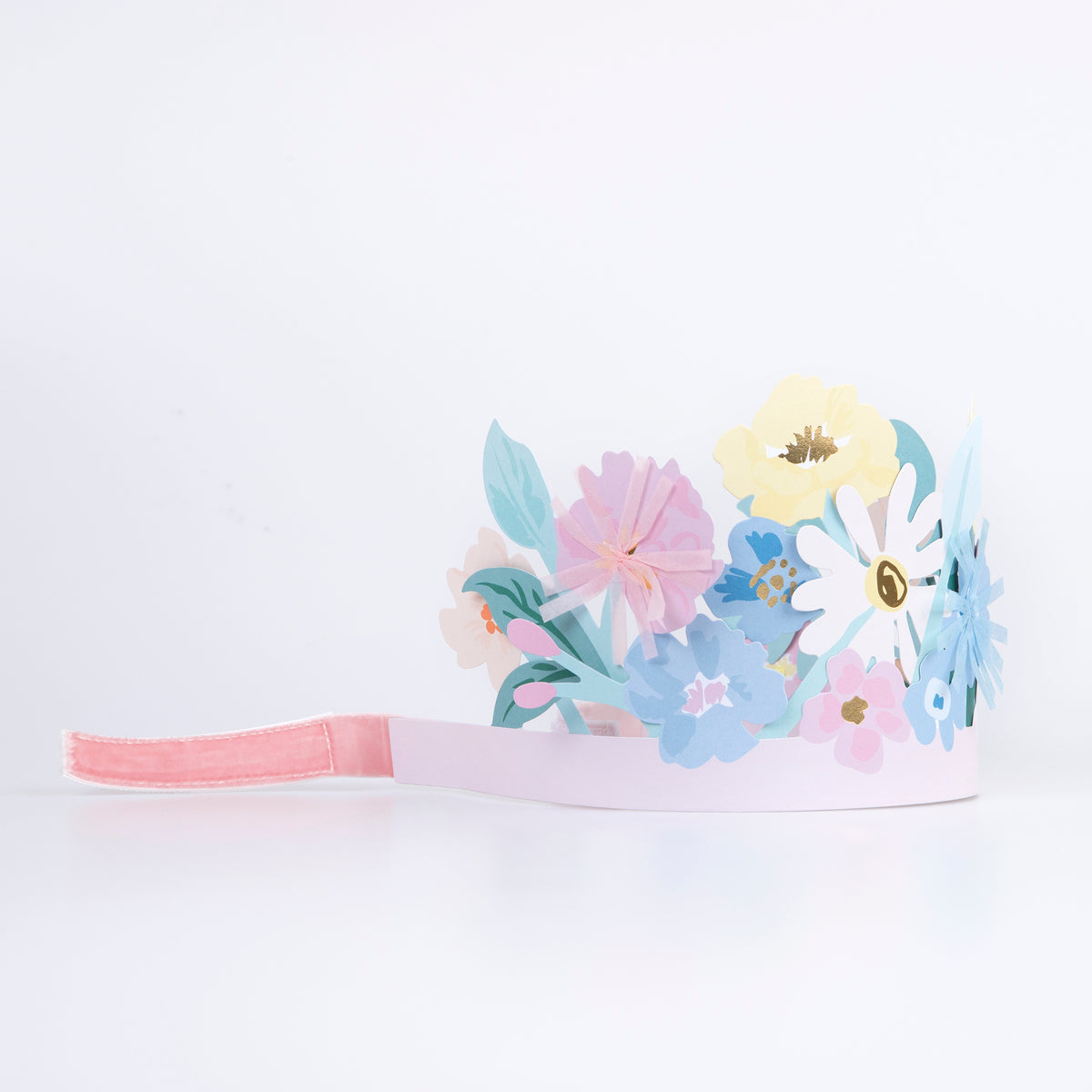 Paper Flower Headdress (x 8) Meri Meri