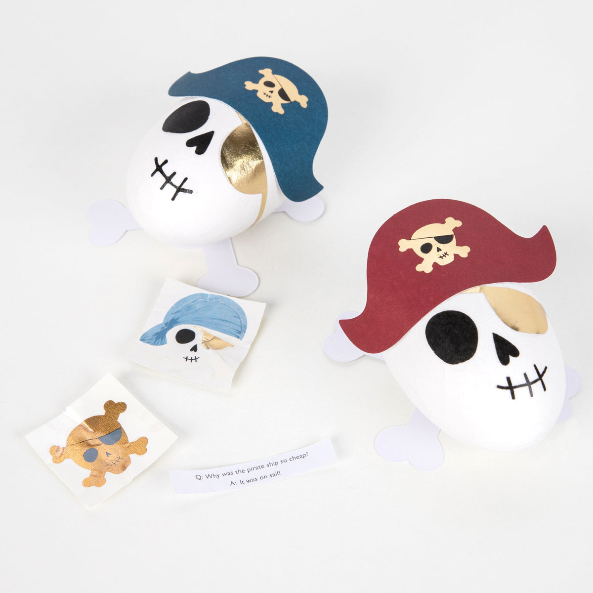 Giant Pirate Decorations (x 3) – Meri Meri