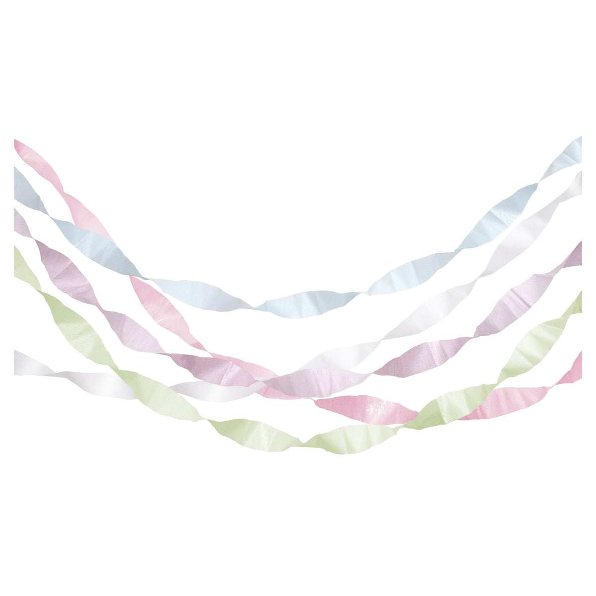 Pastel Crepe Paper Streamers – Meri Meri