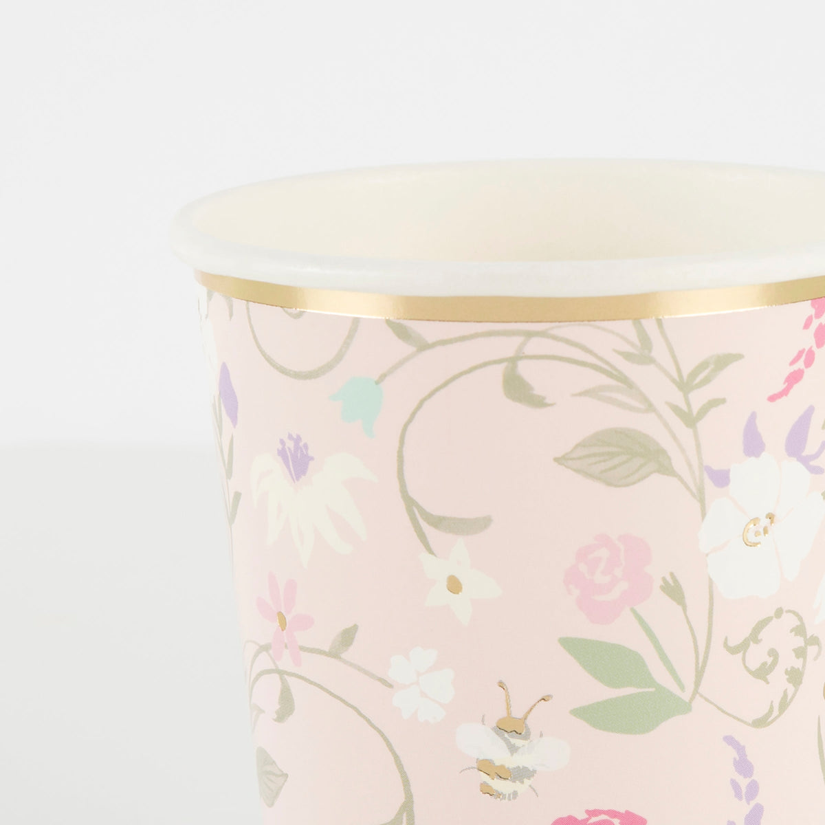 Meri Meri - Gobelets Elegant Floral - Set de 8 - Pastel