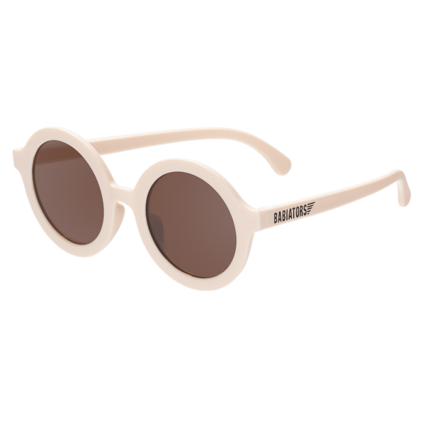 Sweet Cream Round Sunglasses