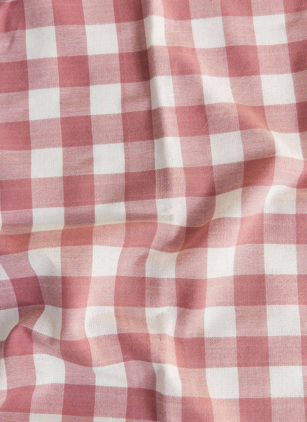 Gingham Rosa Tablecloth