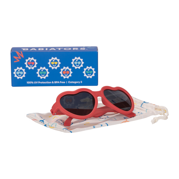 Candy Apple Heart Sunglasses