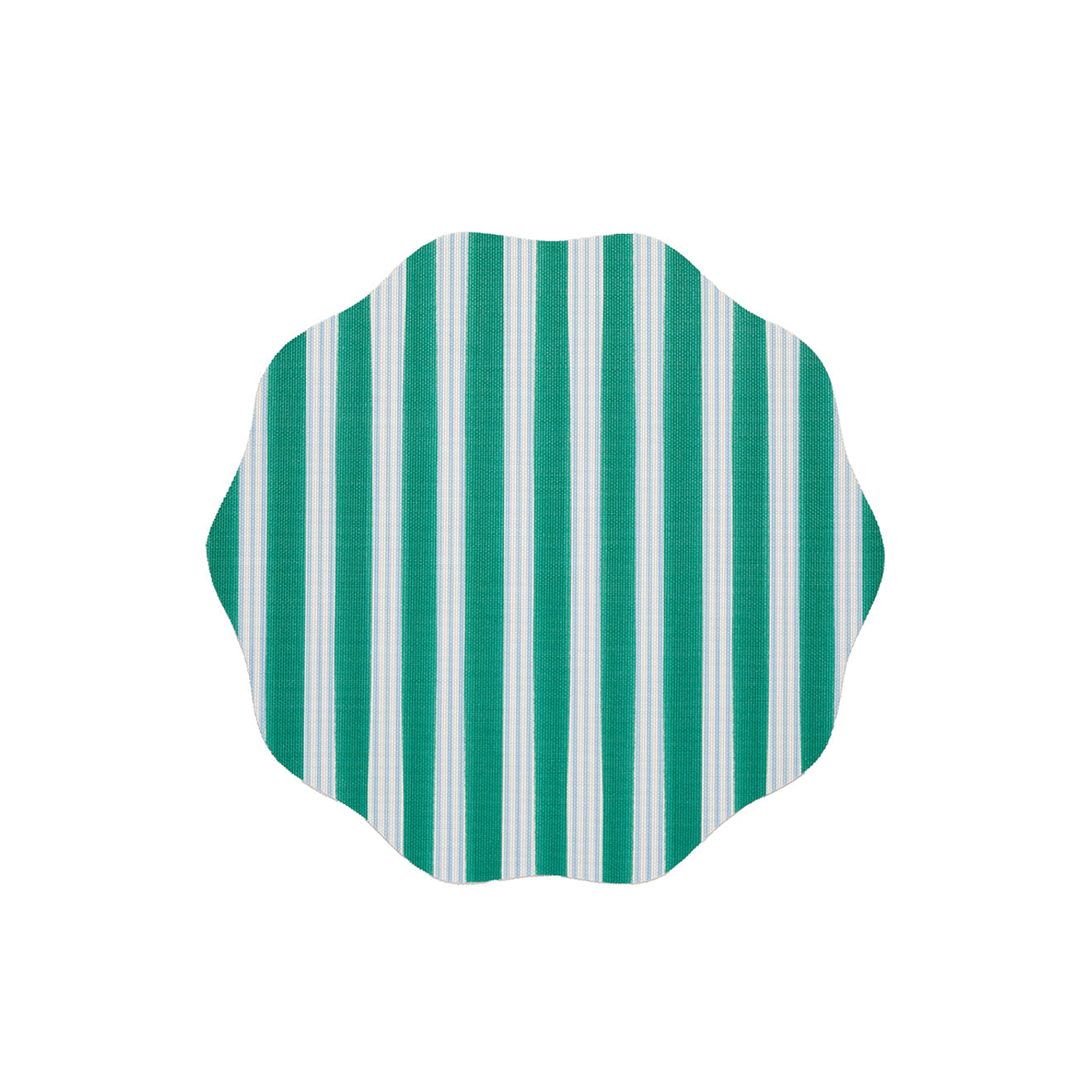Festive Stripes Scallop Placemats - Thumbnail 4