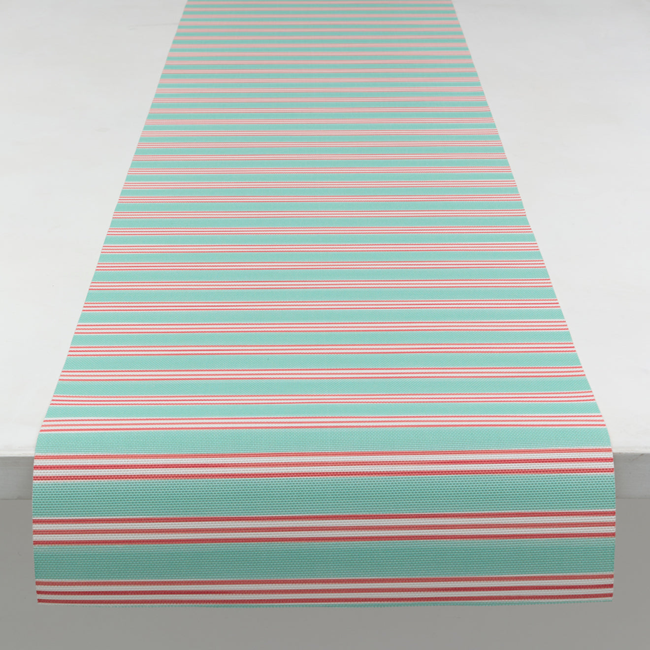 Festive Stripes Table Runner - Mint