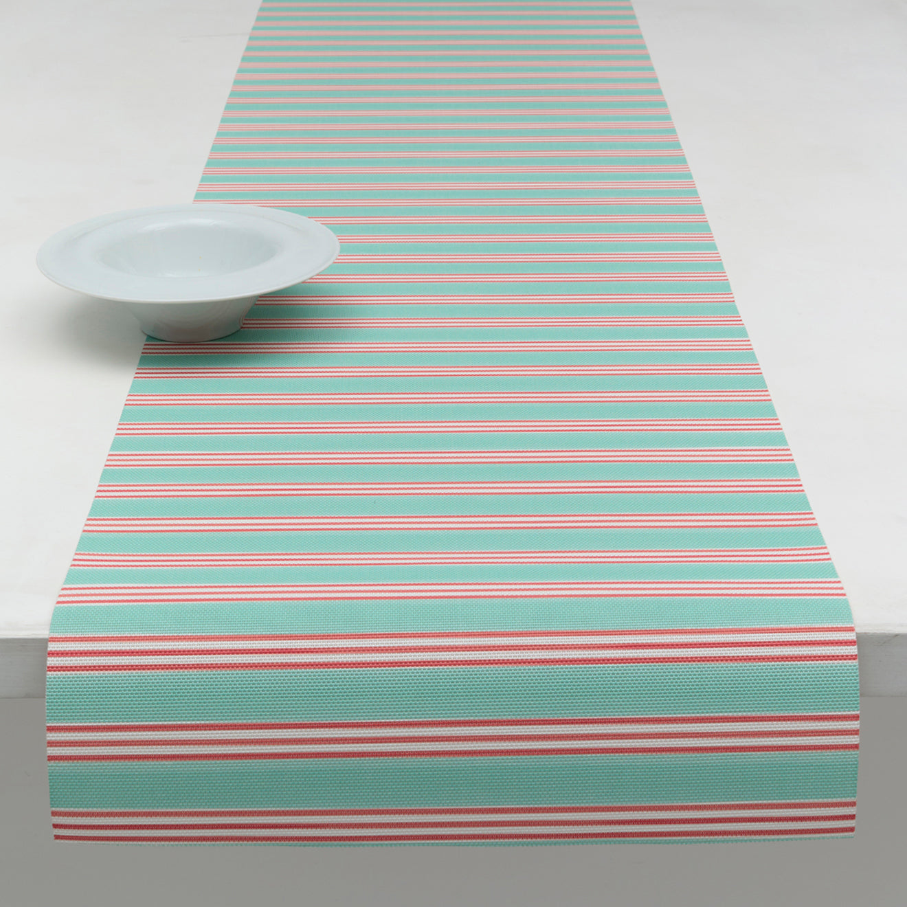 Festive Stripes Table Runner - Mint - Thumbnail 2