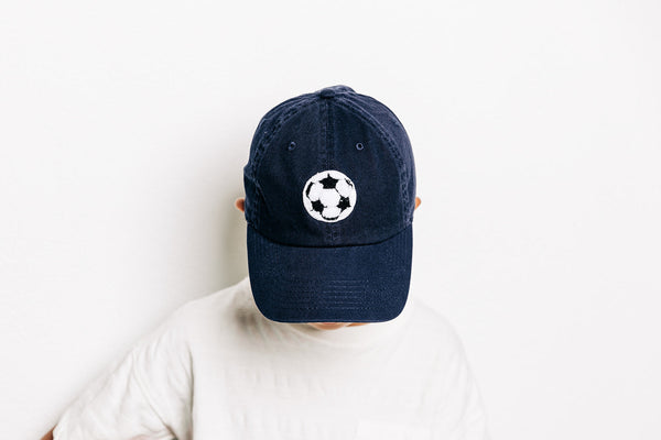 Soccer Patch Baseball Hat