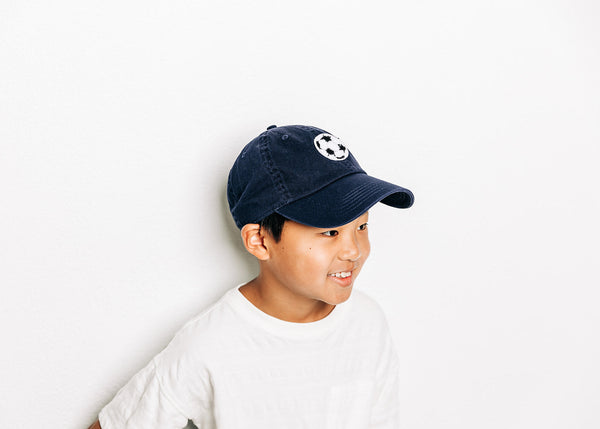 Soccer Patch Baseball Hat