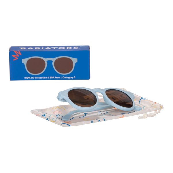 Baby Blue Keyhole Sunglasses
