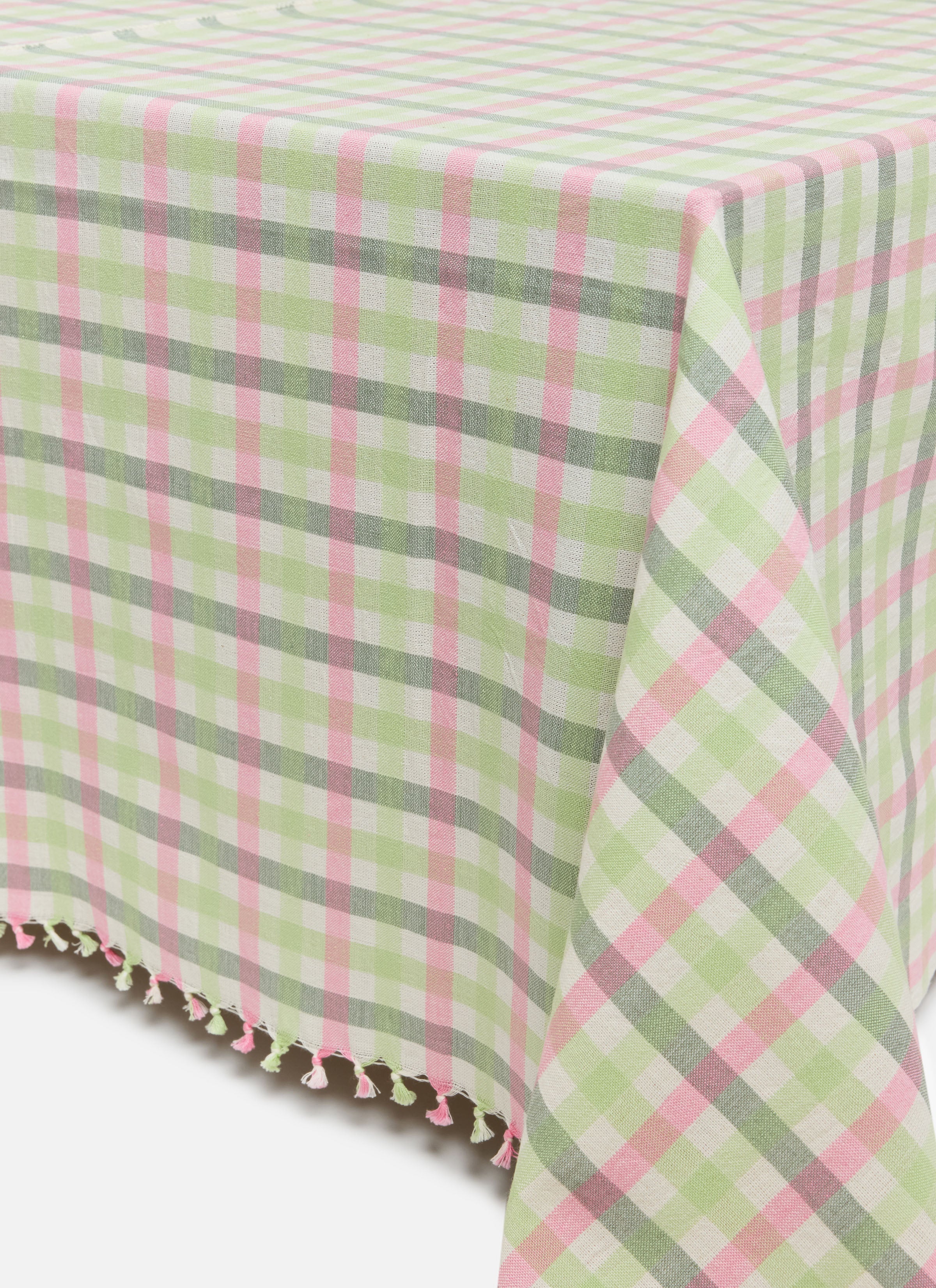 Heather Taylor Home Gingham Tablecloth