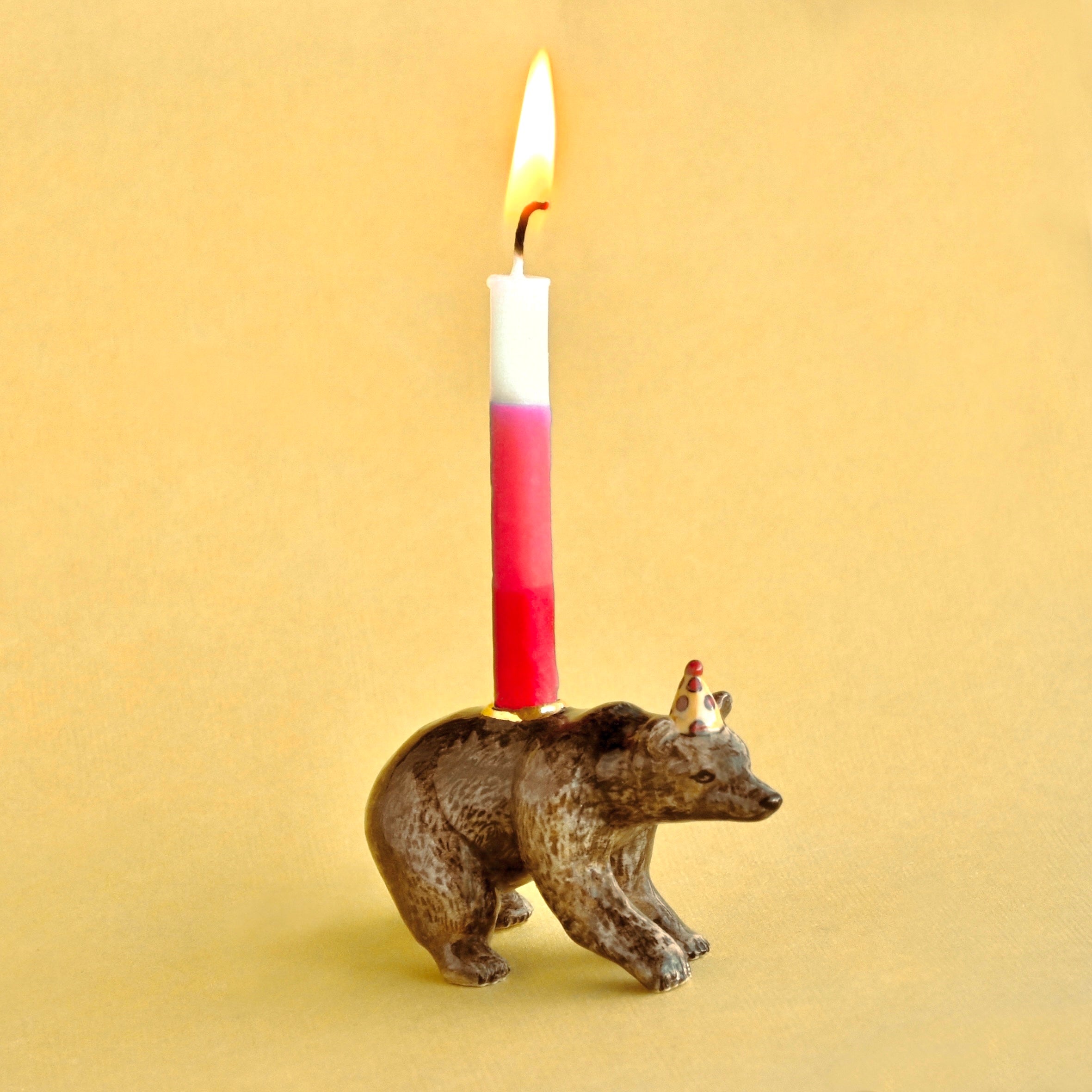 Brown Bear Porcelain Cake Topper – Meri Meri