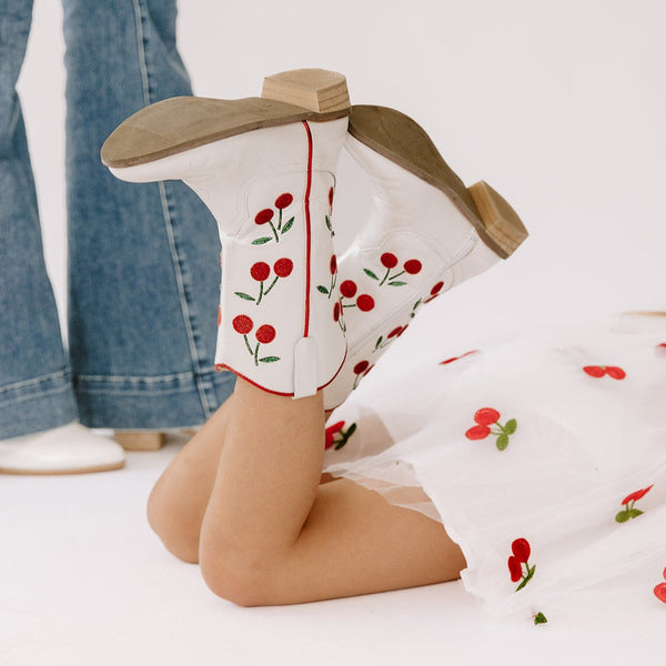 Cowgirl Wild Cherry Boots