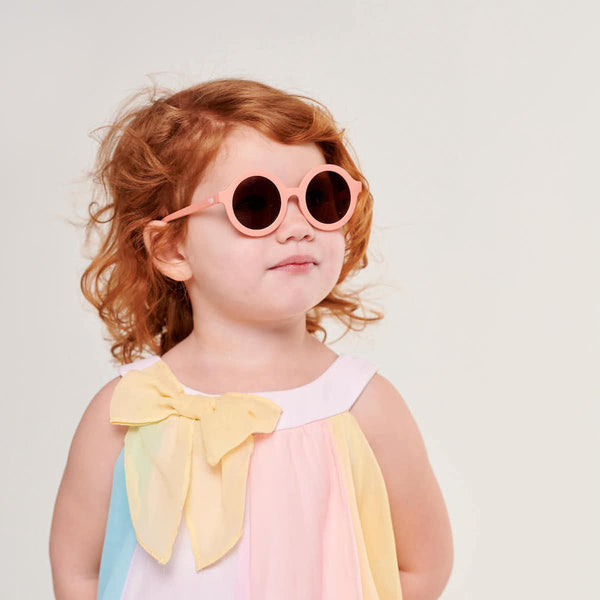 Peachy Keen Round Sunglasses
