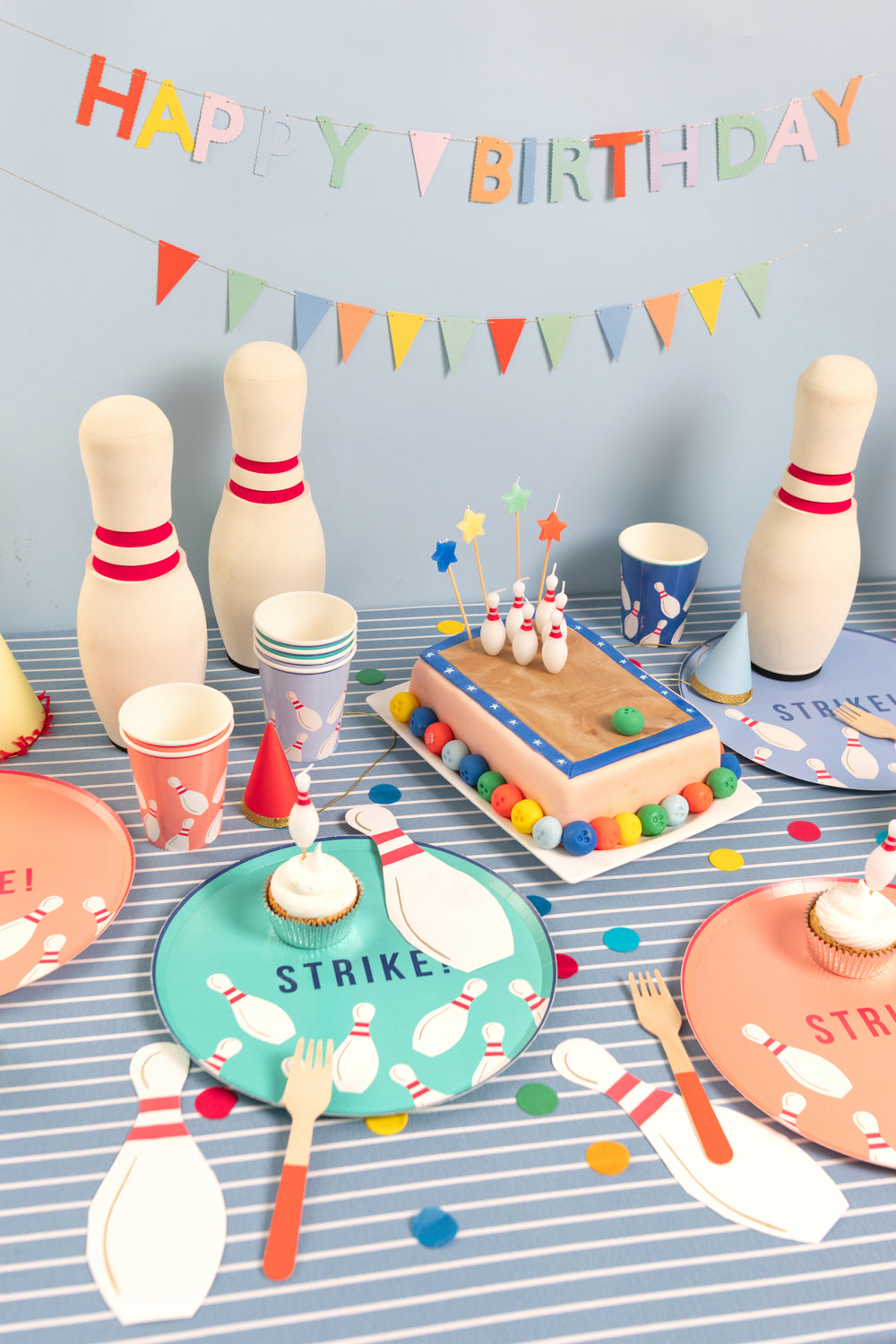 Complete The Bowling Party!