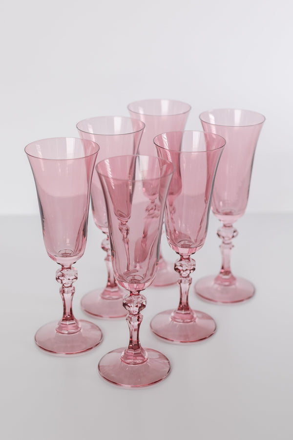 Rose Regal Flutes ( x 6)