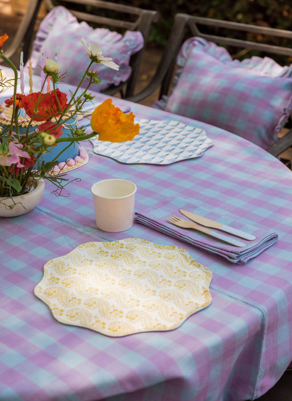 Gingham Taffy Petite Pillow