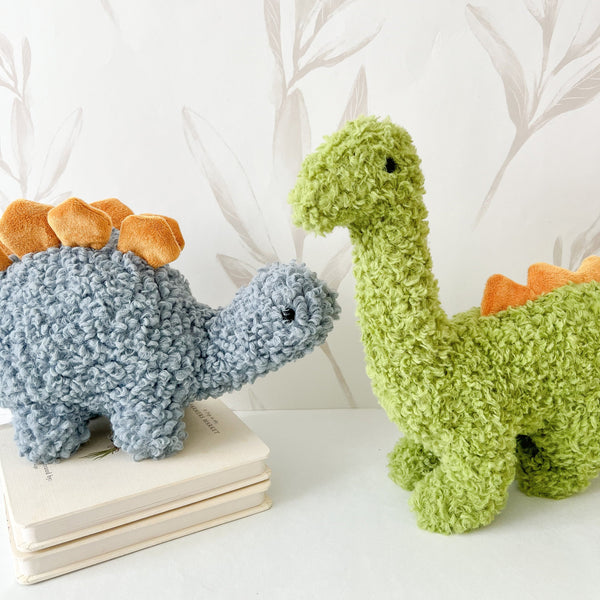 Blue Spike Stegosaurus Soft Toy