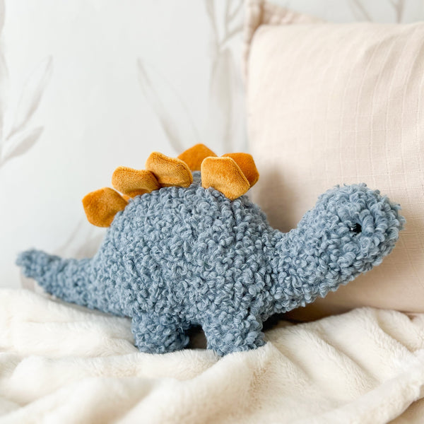 Blue Spike Stegosaurus Soft Toy
