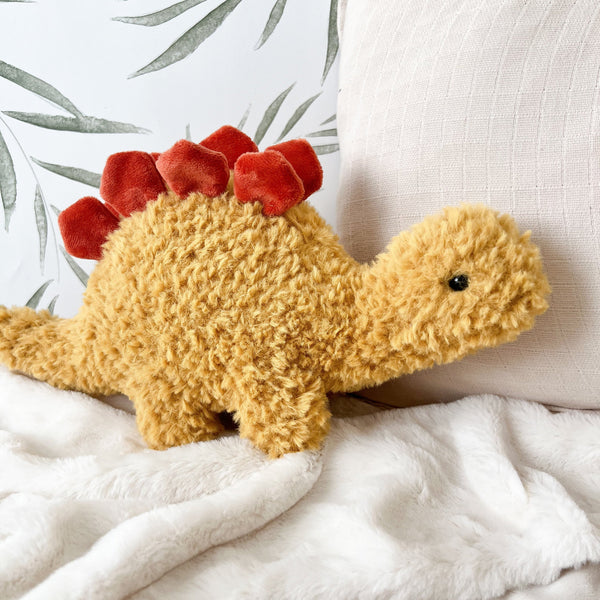Yellow Spike Stegosaurus Soft Toy