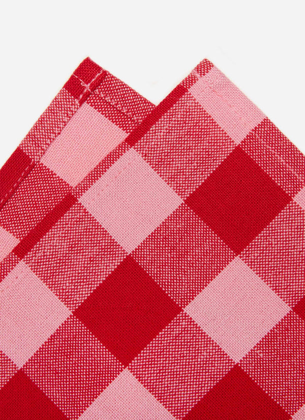 Gingham Valentine Napkins
