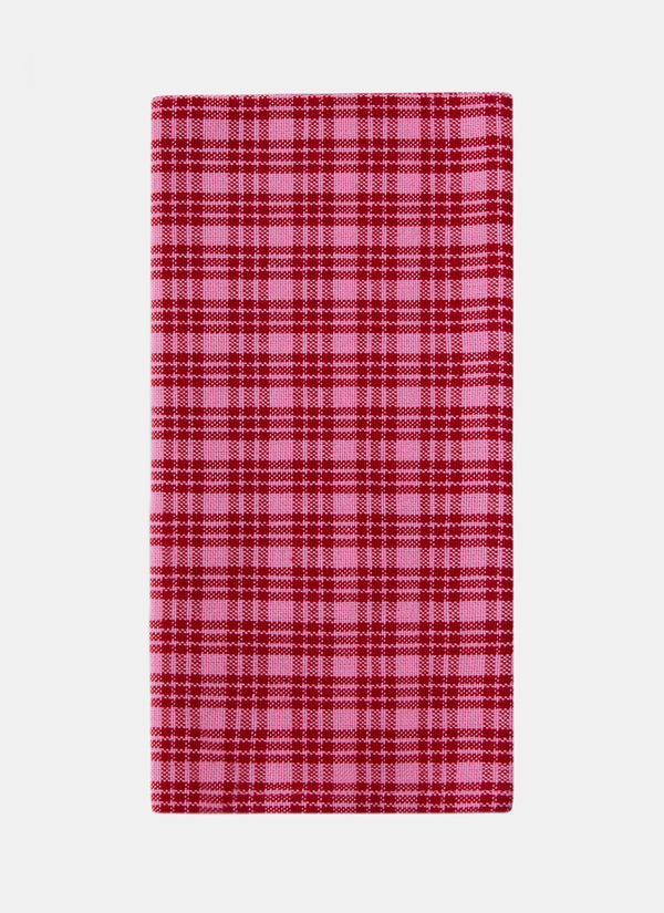 Katherine Plaid Valentine Napkins