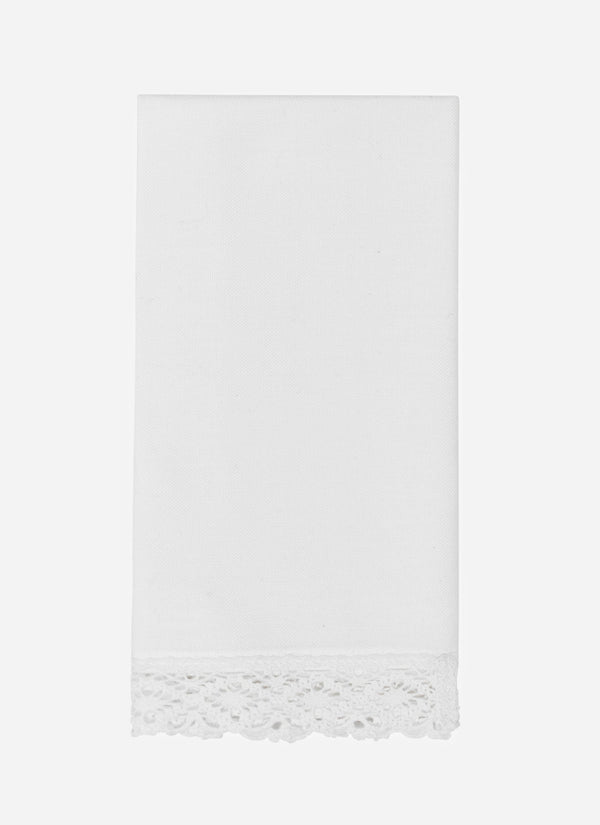 Lace White Napkins