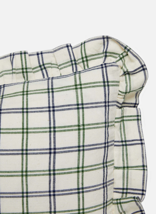 Mayfair Plaid Hunter Petite Pillow