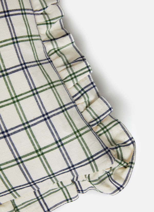 Mayfair Plaid Hunter Petite Pillow