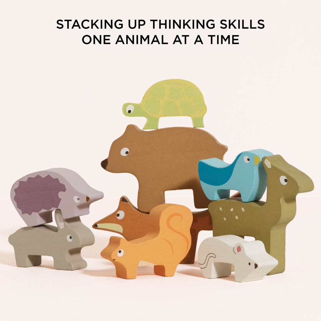 Woodland Stacking Forest Animals & Bag – Meri Meri