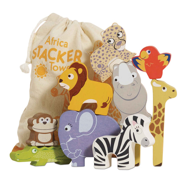 Stacking Safari Animals