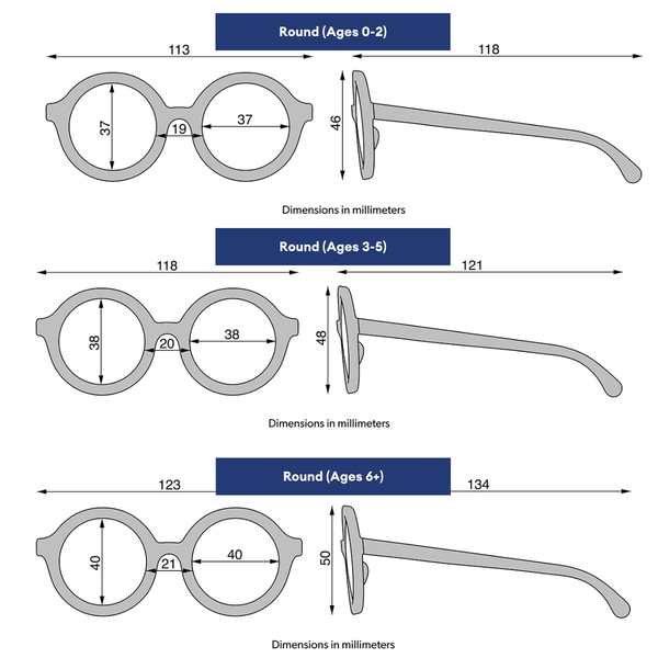 Sweet Cream Round Sunglasses