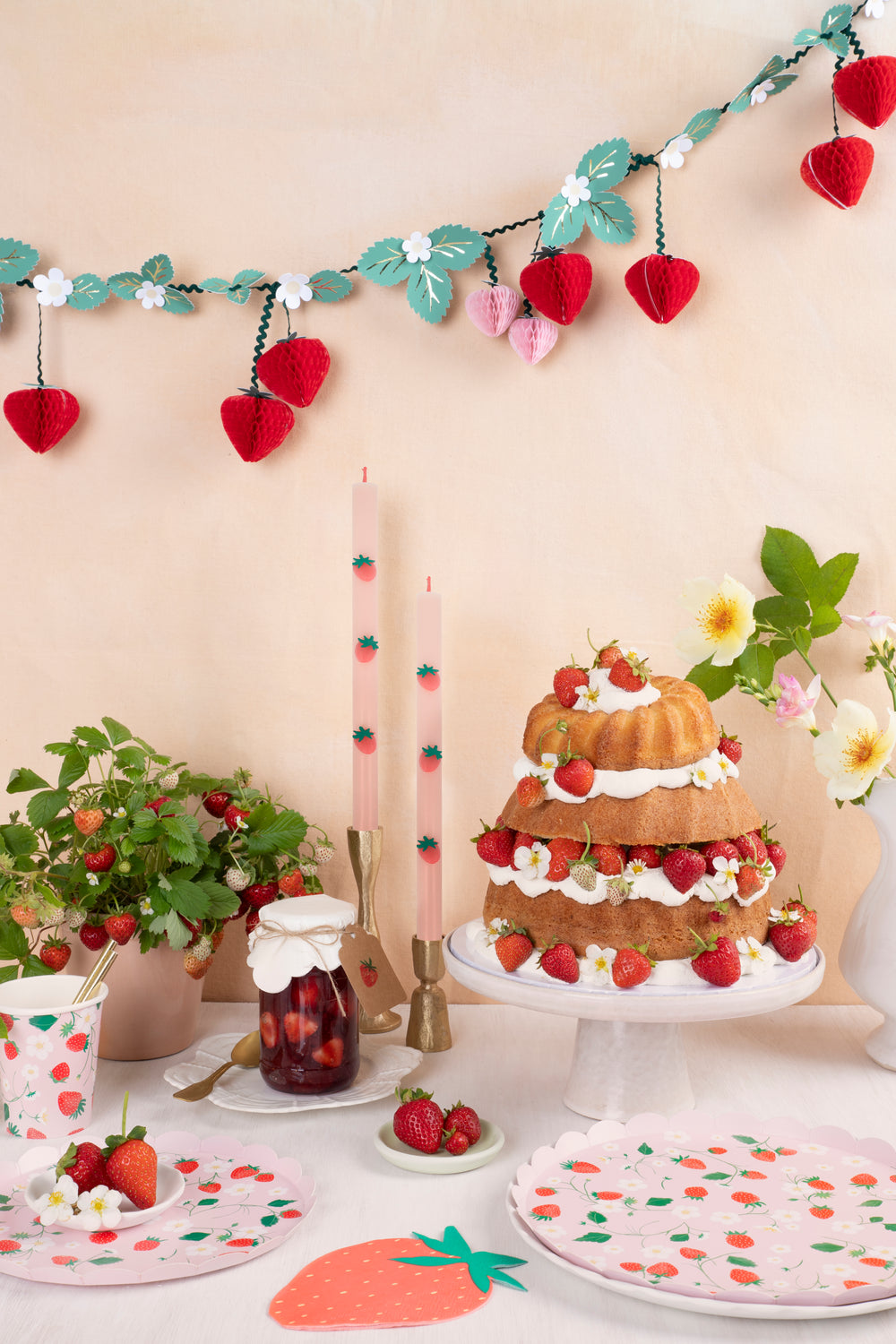 Complete The Strawberry Party!