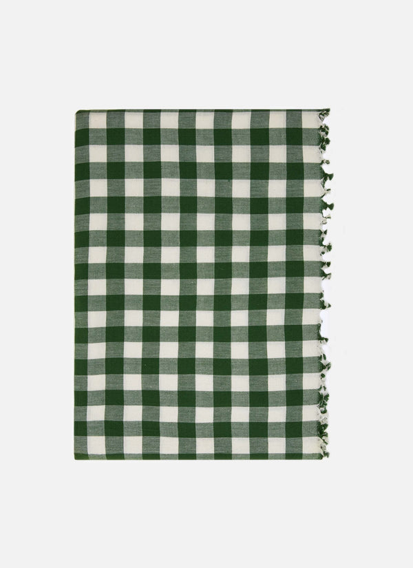 Gingham Hunter Tablecloth
