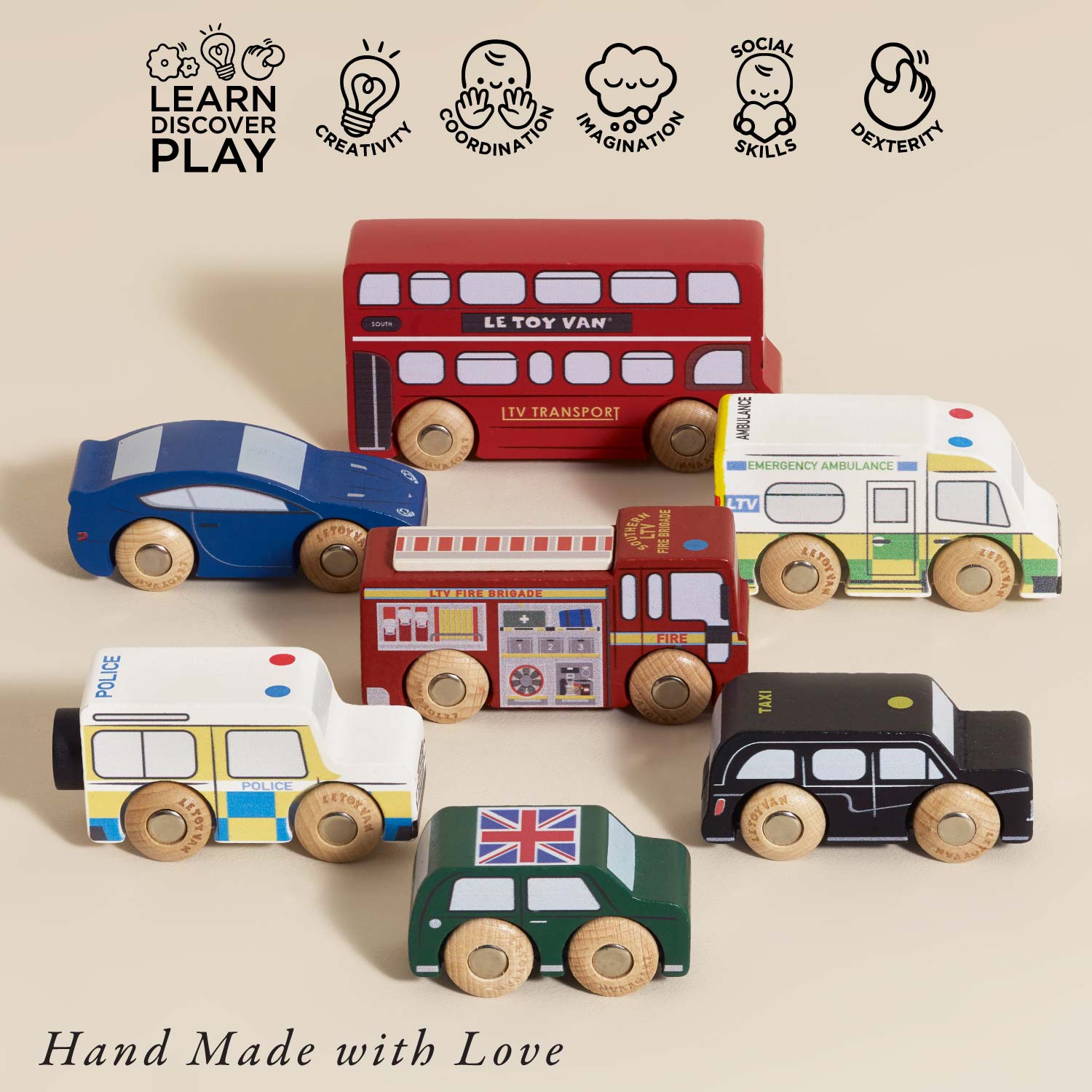 London Toy Car Set – Meri Meri