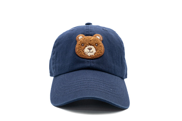 Navy Teddy Bear Hat