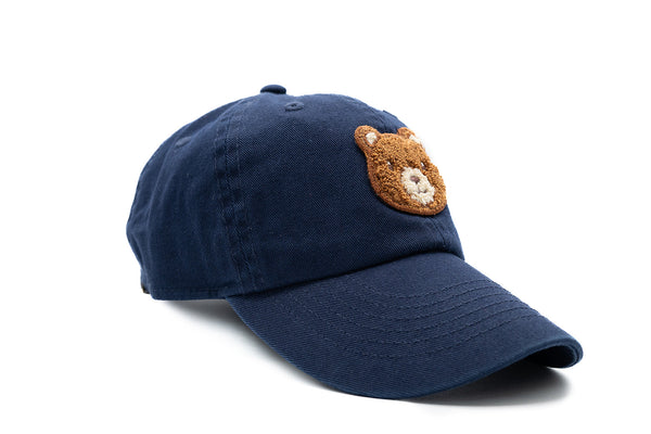 Navy Teddy Bear Hat