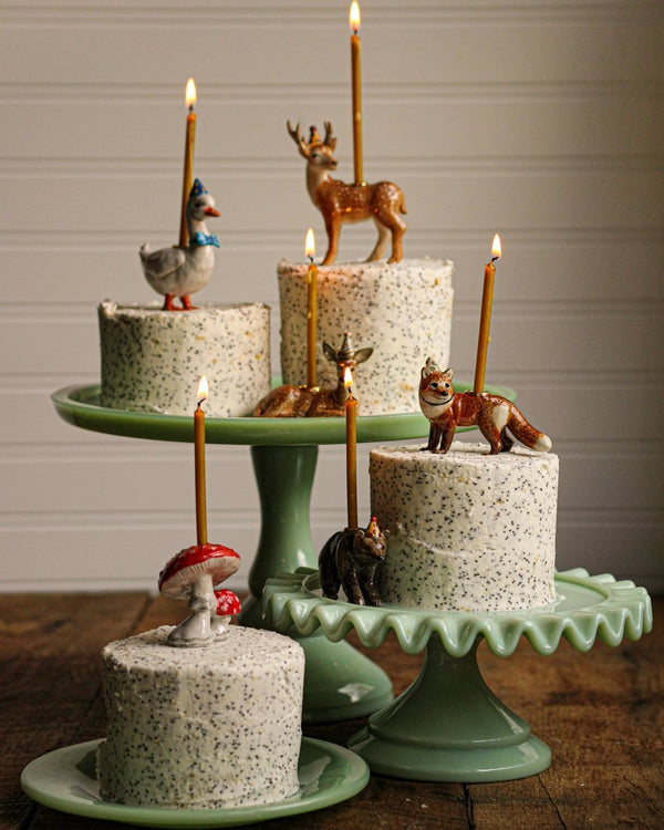 Brown Bear Porcelain Cake Topper