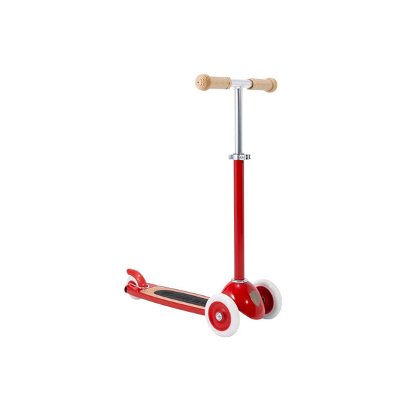 Scooter with Basket - Red