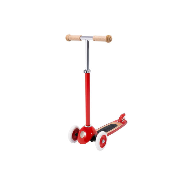 Scooter with Basket - Red