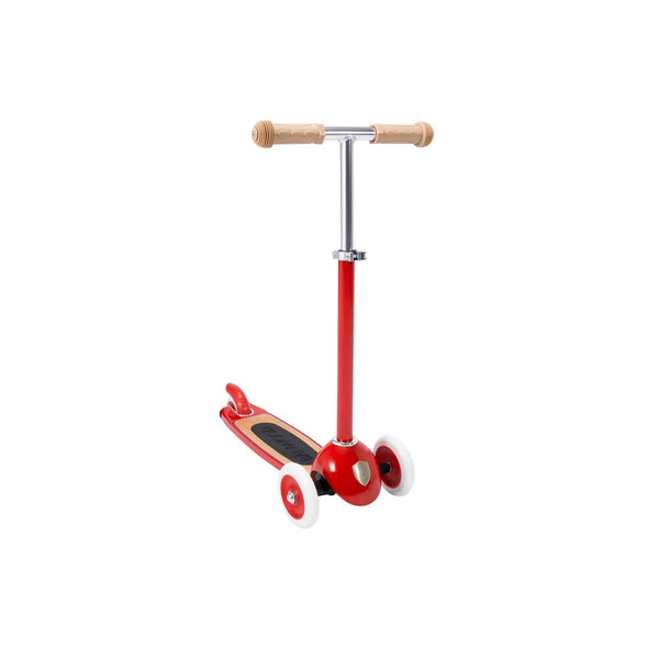 Scooter with Basket - Red