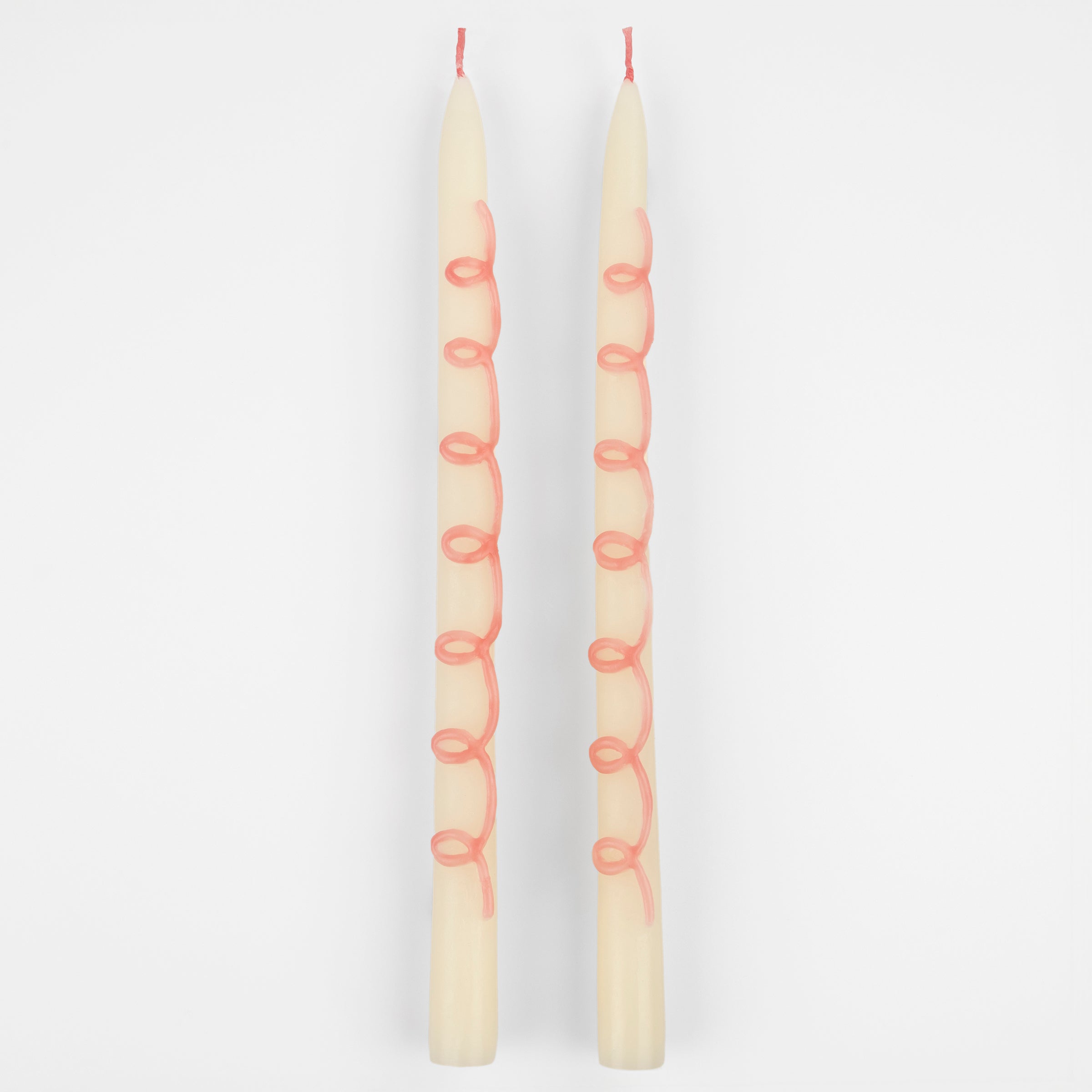 Swirl Taper Candles
