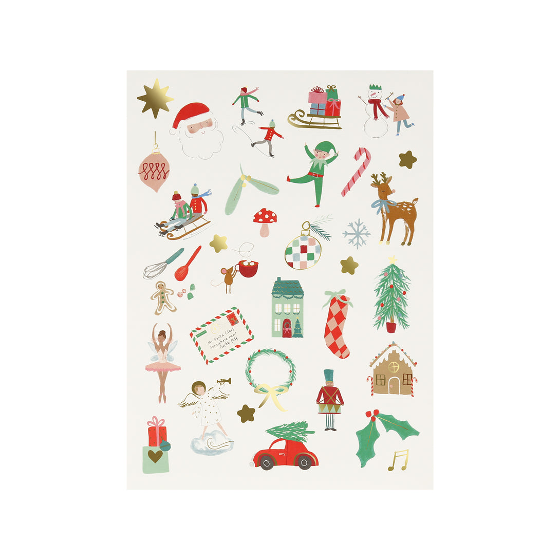 Our Christmas stickers feature all the favorite Christmas characters and are perfect as stocking fillers and festive party favors.