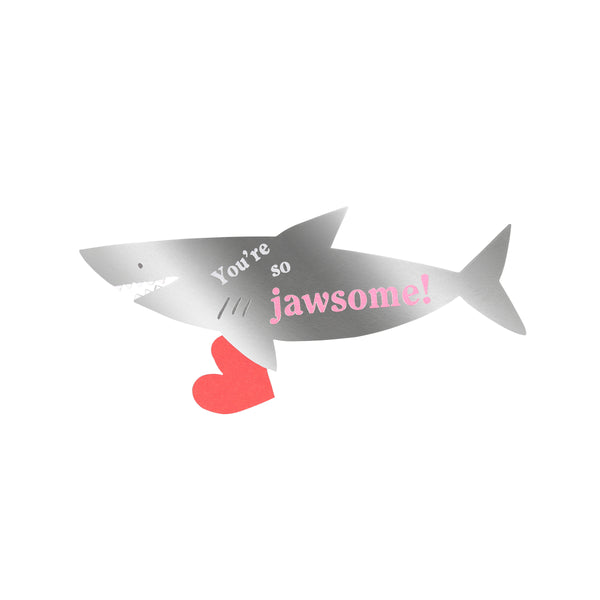 Our special Valentine's cards have a fun sea theme and come with sealife erasers as a special Valentine's gift too. Image4