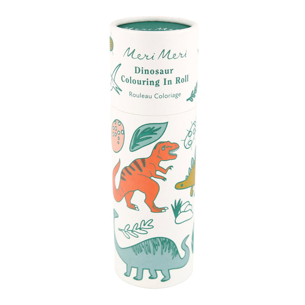 Kids who love to color in and adore dinosaurs will love this special set include a coloring roll and crayons. Image6