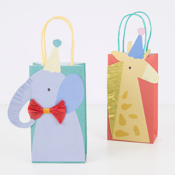 Our animal gift bags are perfect to fill with party favors and party bag treats. Image3