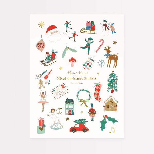 Our Christmas stickers feature all the favorite Christmas characters and are perfect as stocking fillers and festive party favors.