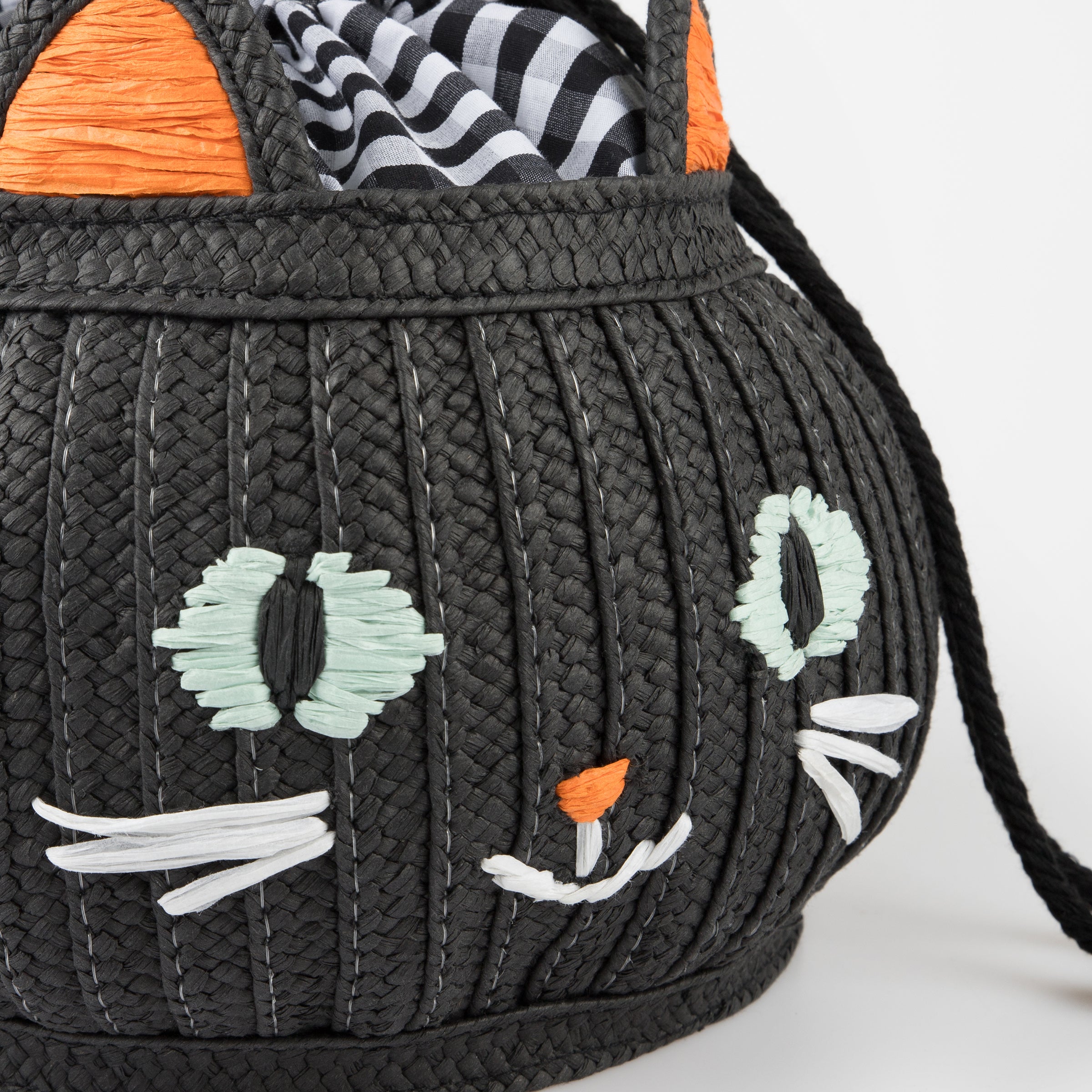 Meri Meri Cat Basket Bag - Thumbnail 2