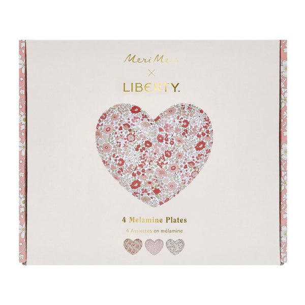 Use our reusable plates, in heart-shaped designs with Liberty designs, to add to your Valentine's Day decor. Image7